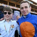 Son Toby and father Ryan Moore
